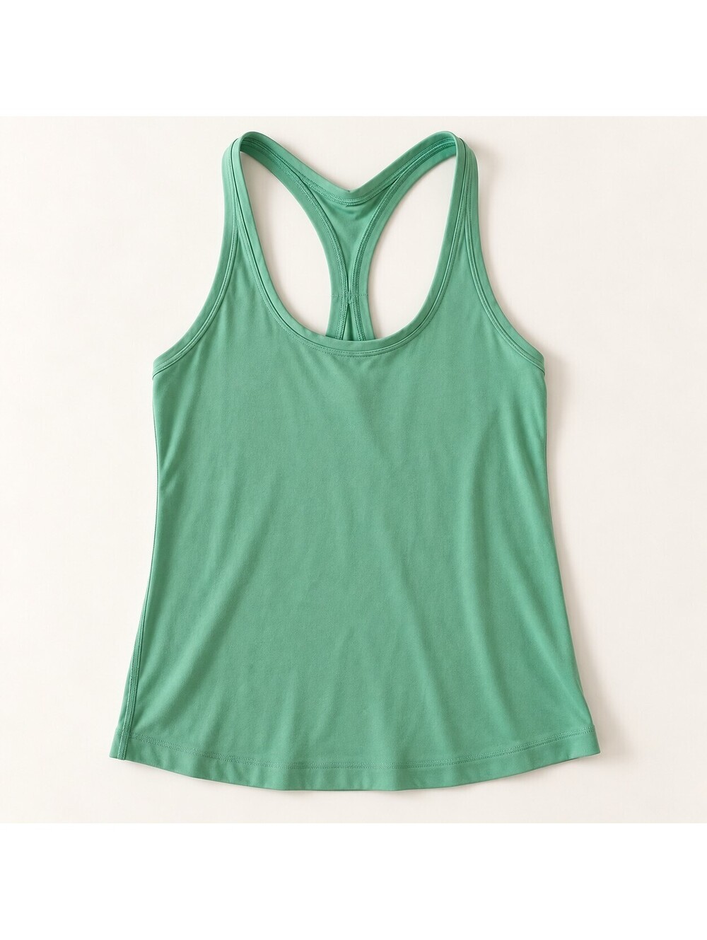 Lululemon Cool Racerback Tank Light Luon Mint Teal Cropped Size 2 EUC